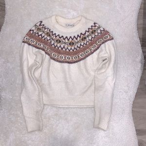 Apres ski style sweater